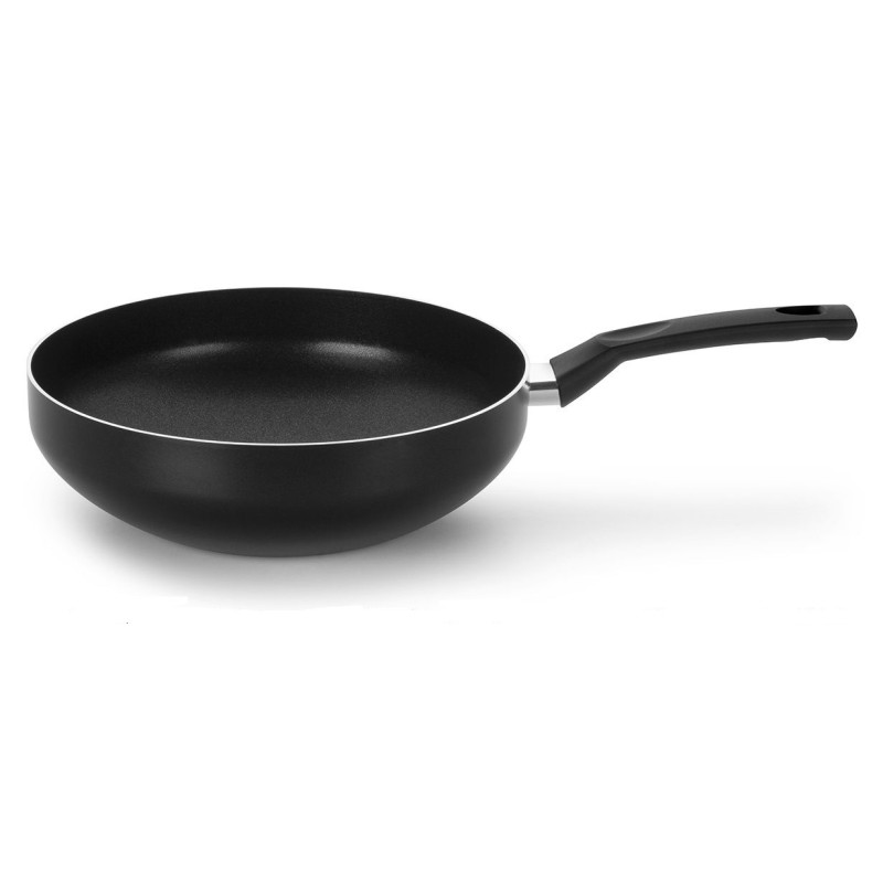 Frigideira wok indução antiaderente 28 cm - Loja Apolo