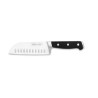 Faca santoku preta granton edge 7" - Loja Apolo
