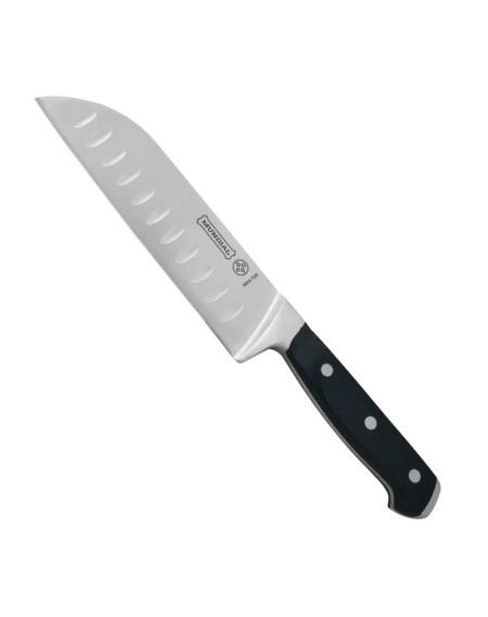 Faca santoku preta granton edge 7" - Loja Apolo
