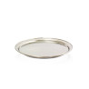Bandeja Redonda em Inox para Servir Ø40cm