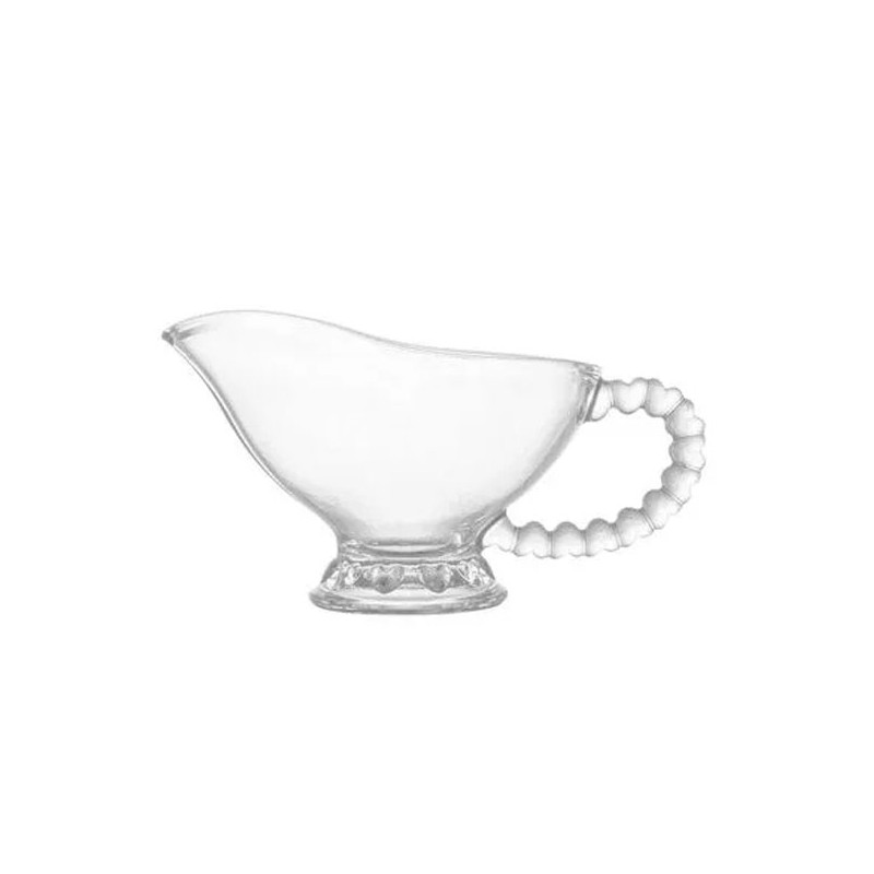 Molheira de vidro pear 15x8 cm - Loja Apolo