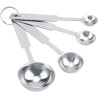 Colher medidora inox 4 pcs - Loja Apolo