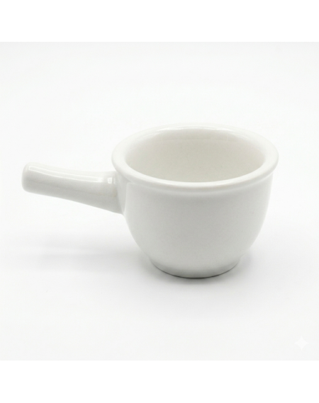 Mini panelinha porcelana com cabo - Loja Apolo