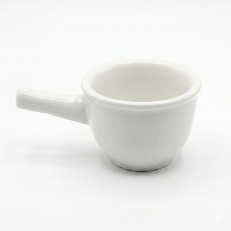 Mini panelinha porcelana com cabo - Loja Apolo