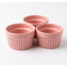 Ramekin ceramica rosa 100ml - Loja Apolo