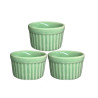 Ramekin ceramica verde 100ml - Loja Apolo