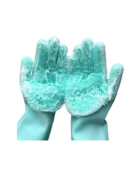Luva de silicone 32X14.5 cm - Loja Apolo