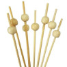 Palito em Bambu P/Petisco 12 cm - Loja Apolo