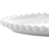 Prato de coração porcelana 23X23cm - Loja Apolo