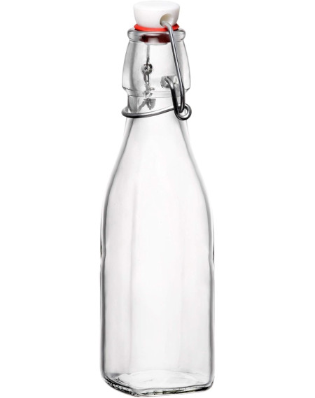Garrafa de vidro hermetica swing 250 ml - Loja Apolo