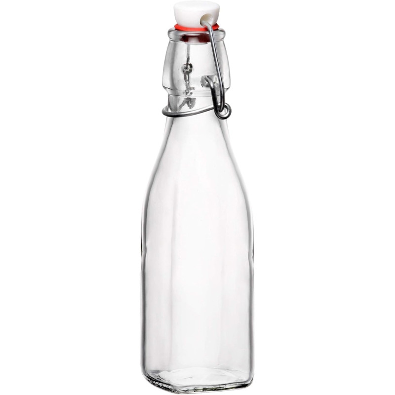 Garrafa de vidro hermetica swing 250 ml - Loja Apolo