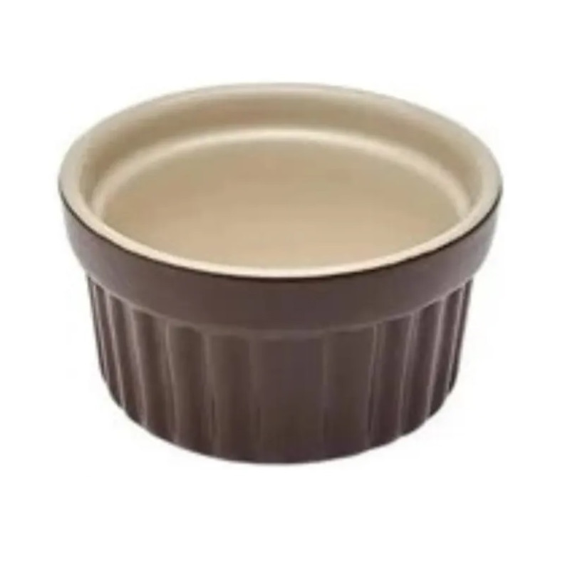 Ramekim marrom 9 cm 100 ml - Loja Apolo