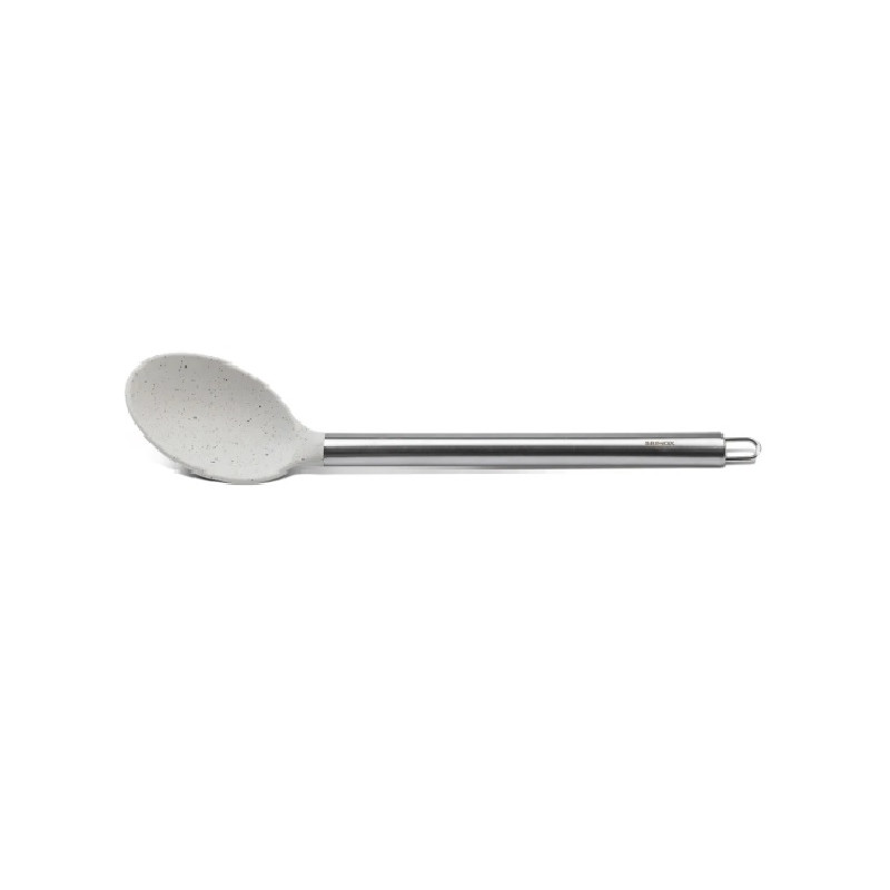 Colher para arroz 33,5 cm duo-van inox e silicone - Loja Apolo