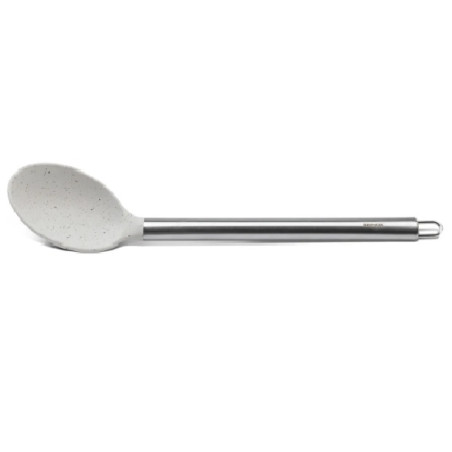 Colher para arroz 33,5 cm duo-van inox e silicone - Loja Apolo