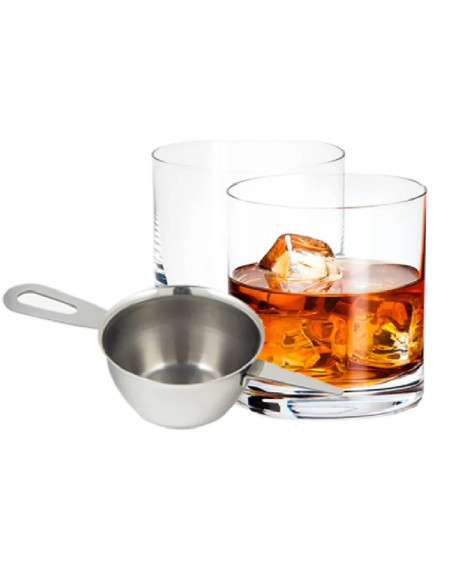 Dosador de bebidas em aço inox 40ml - Loja Apolo