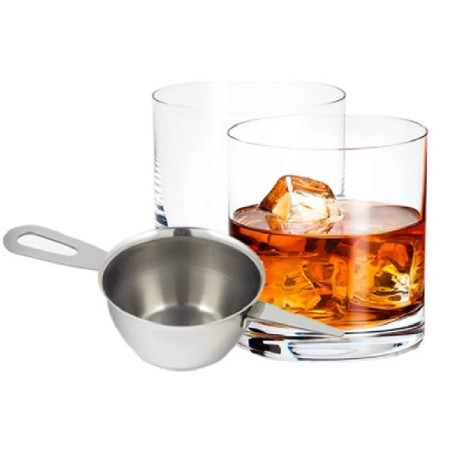 Dosador de bebidas em aço inox 40ml - Loja Apolo