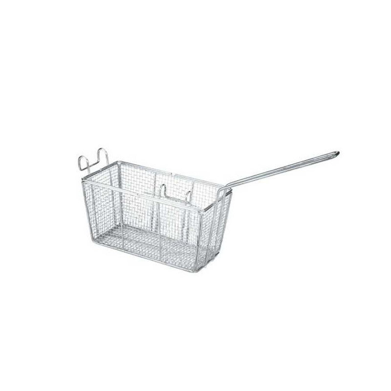 Peneira p/ Fritura Retangular Direita Profissional 26x14cm