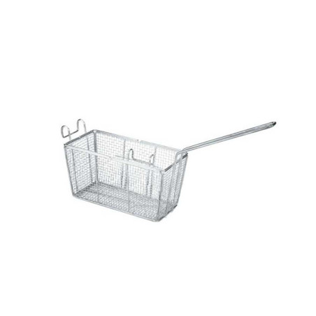 Peneira p/ Fritura Retangular Direita Profissional 26x14cm
