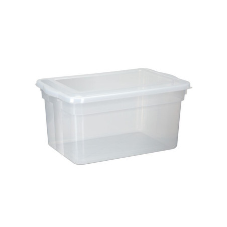 Caixa Organizadora Multi-Uso Transparente c/ Tampa 35L