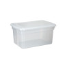 Caixa Organizadora Multi-Uso Transparente c/ Tampa 35L