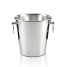 Balde p/ Champanhe Cônico Prata Apolo Ø20cm