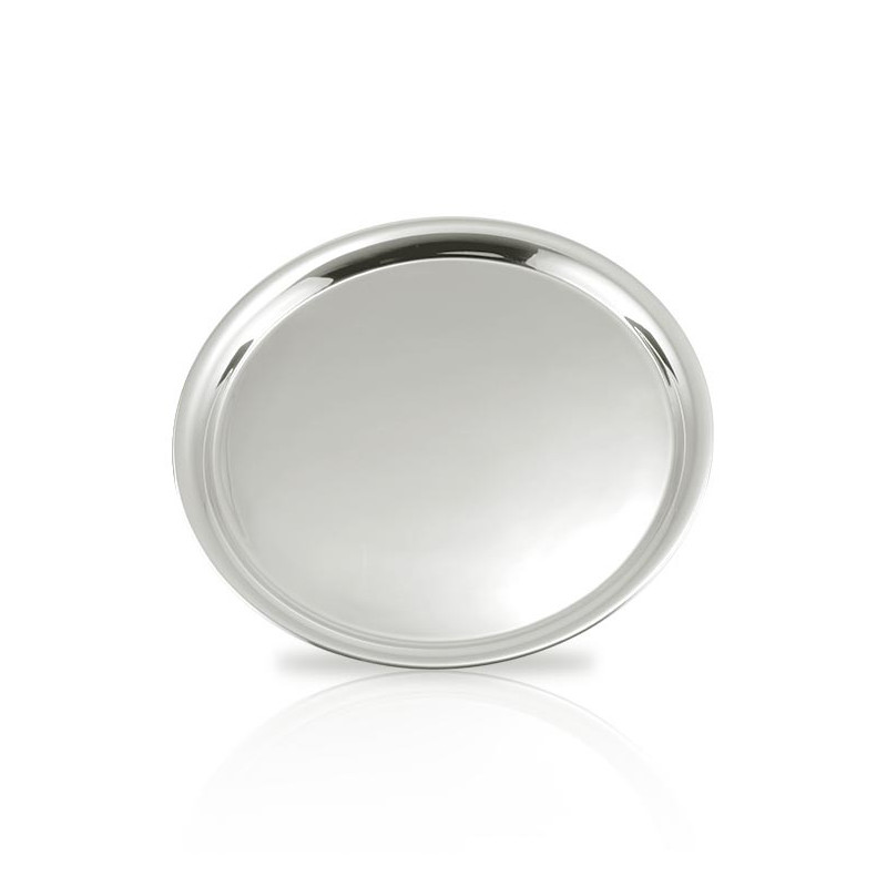 Bandeja Garçom em Prata Apolo Ø44cm