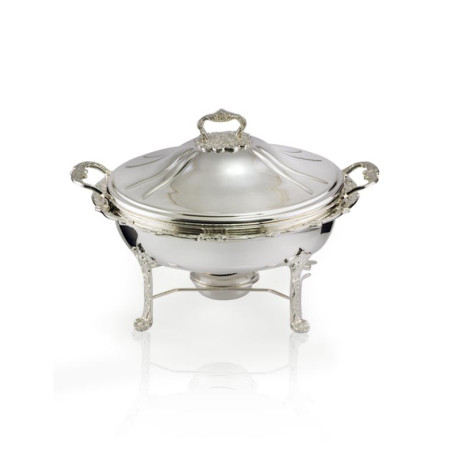 Rechaud B/ Maria Modelo Paris Médio Prata Apolo 6L