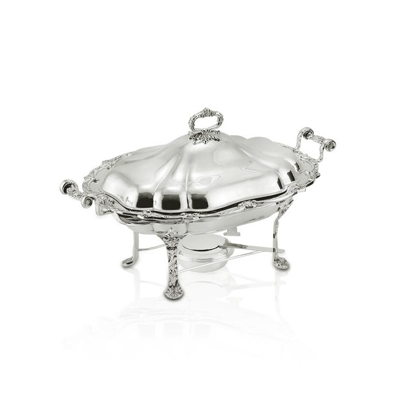 Rechaud B/ Maria Modelo Inglês Prata Apolo 59x37cm - 4L