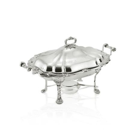 Rechaud B/ Maria Modelo Inglês Prata Apolo 59x37cm - 4L