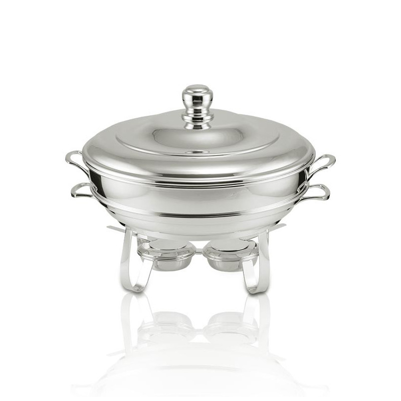 Rechaud c/ Panela B/ Maria Gigante Prata Apolo 12L Rechaud c/ Panela B/ Maria Gigante Prata Apolo 12L