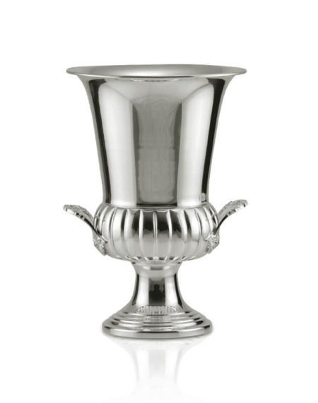Vaso Orleans grande Prata Apolo 55cm