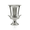 Vaso Orleans pequeno Prata Apolo 45cm
