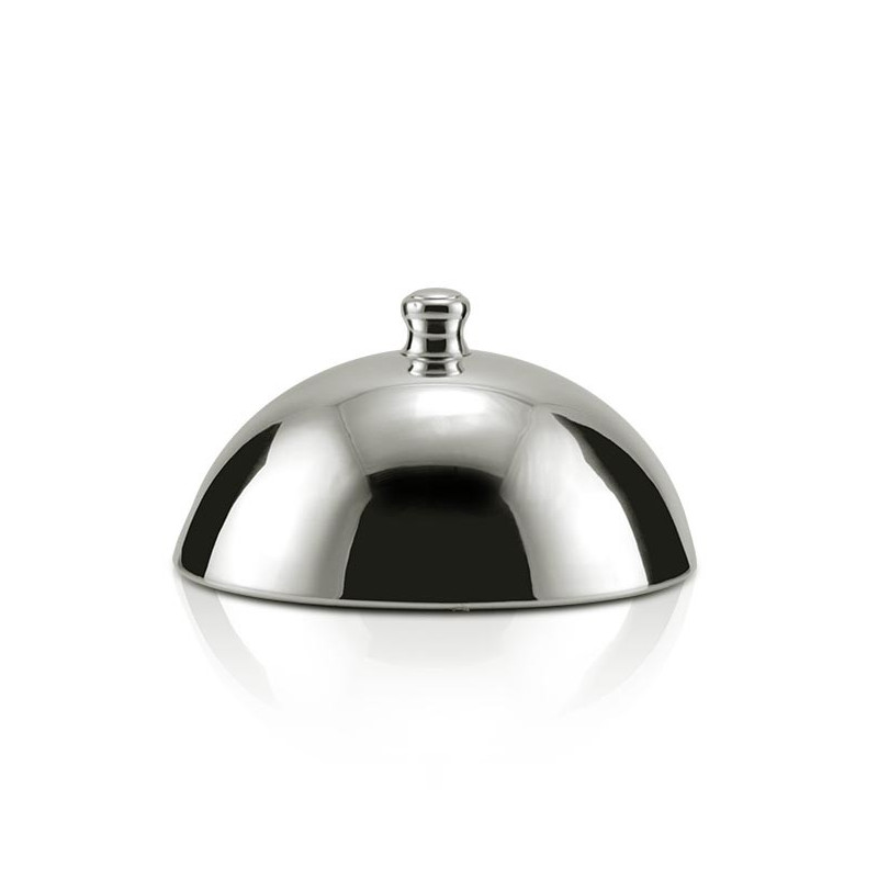 Cloche Liso Prata Apolo Ø26x14cm