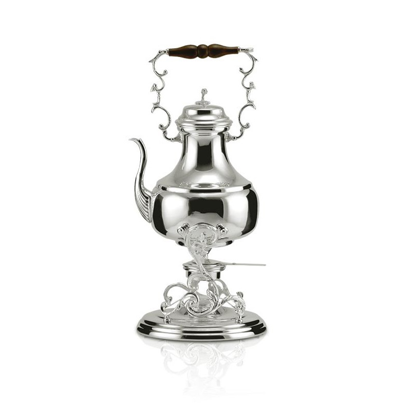 Samovar Liso Grande Prata Apolo 50cm - 3L