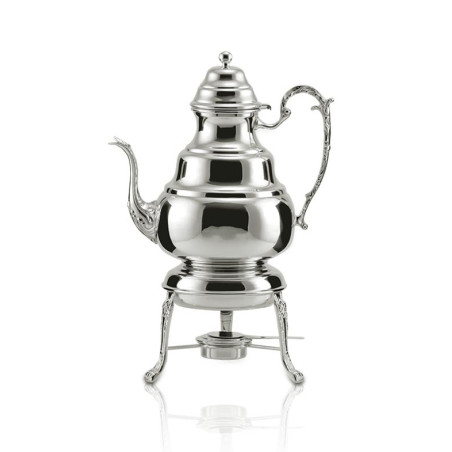 Samovar Bojudo Liso Prata Apolo 43cm - 3L