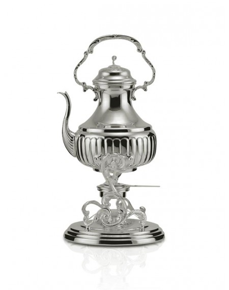 Samovar Galhões Grande c/ Alça Prata Apolo 50cm - 3L