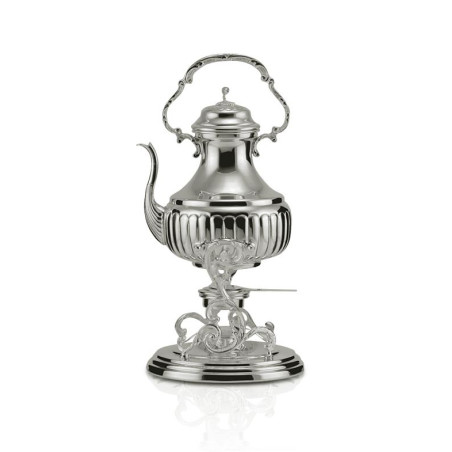 Samovar Galhões Grande c/ Alça Prata Apolo 50cm - 3L
