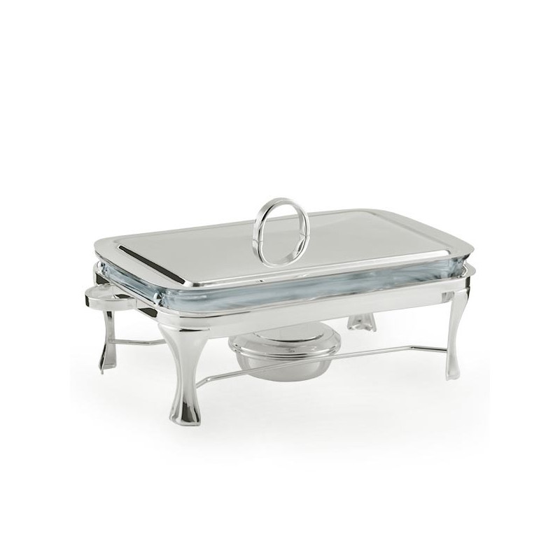 Rechaud Ret. B/ Maria c/ Marinex Prata Apolo 35x22cm - 2,2L