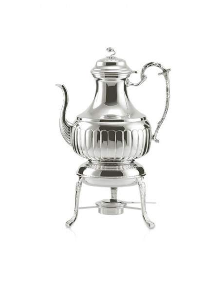 Samovar Galhões B/ Maria Grande Prata Apolo 43cm - 3L