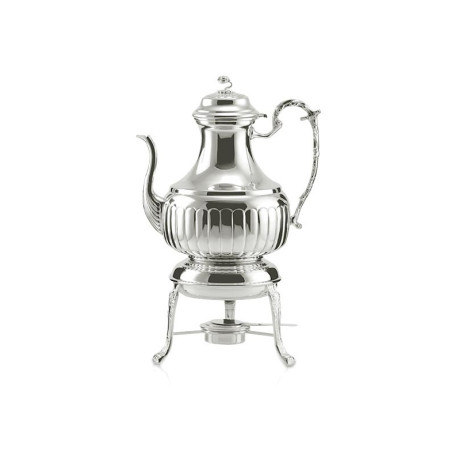 Samovar Galhões B/ Maria Grande Prata Apolo 43cm - 3L