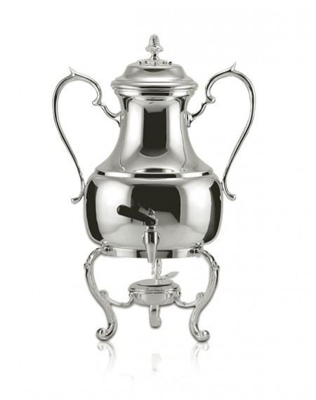 Samovar Liso com Torneira Prata Apolo 8L