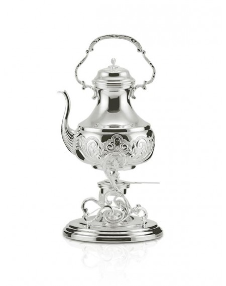 Samovar Elegance com Alça Prata Apolo 50cm - 3L