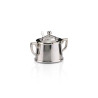 Conjunto para Café Oval 5 peças Prata Apolo