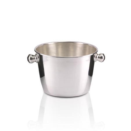 Balde p/ Champanhe Veneza 3 Garrafas Prata Apolo Ø29x20cm