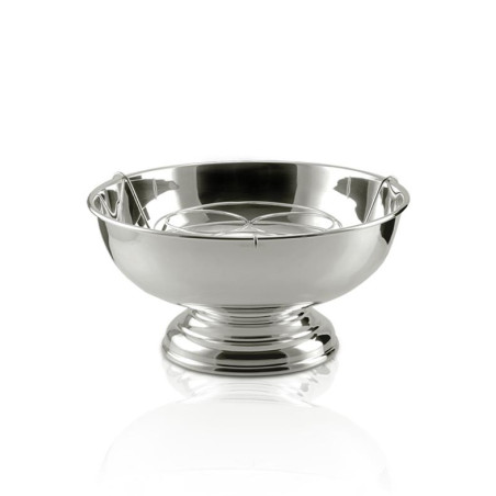 Champanheira gde c/ Suporte 3 Garrafas Prata Apolo Ø41x21cm