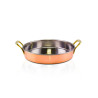 Caçarola Fundo Reto 2 Alças Cobre Apolo Ø27 x 6cm