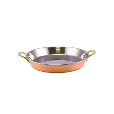 Panela Paellera com Alças Cobre Apolo Ø44 x 5cm