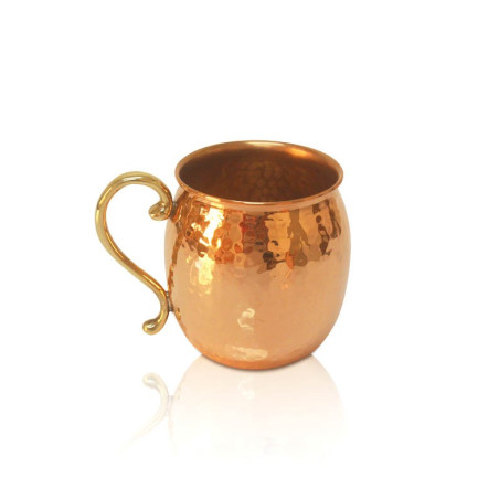 Caneca  Bojuda em Cobre 9x10cm - 600ml