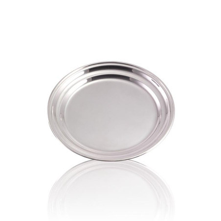 Bandeja Flamingo em Prata Apolo Ø45cm