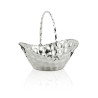 Cesta Grande em Prata Apolo 25x20cm